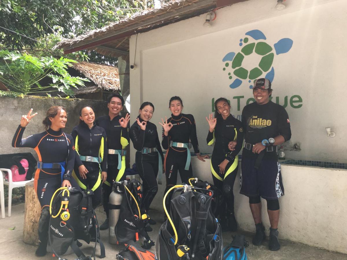 La Tortue Diving Resort Dauin Eksteriør billede