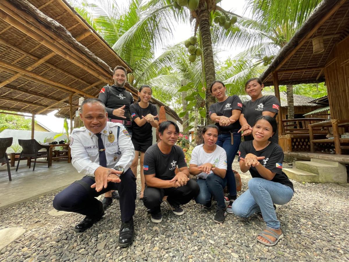 La Tortue Diving Resort Dauin Eksteriør billede