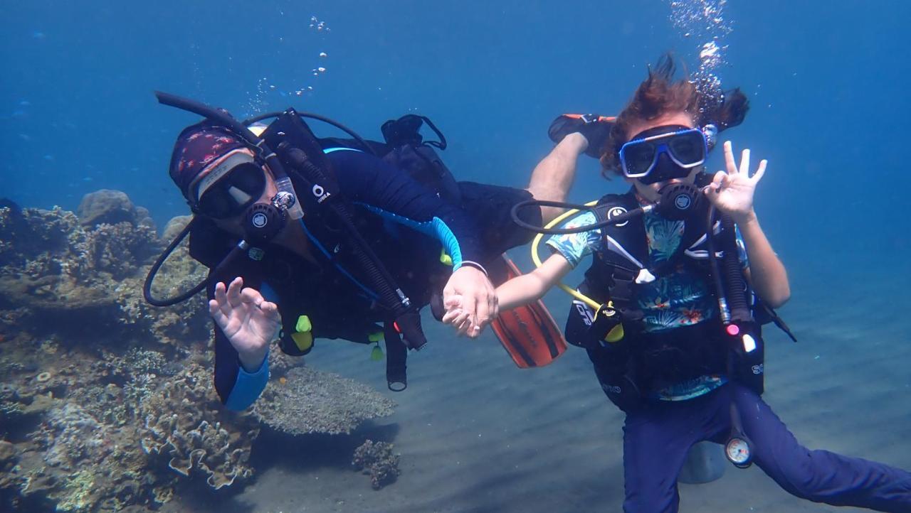 La Tortue Diving Resort Dauin Eksteriør billede